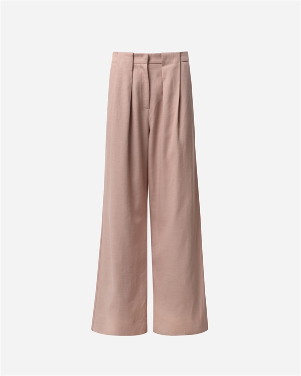 VK BLUSH TAILORED WIDE LEG PANTS